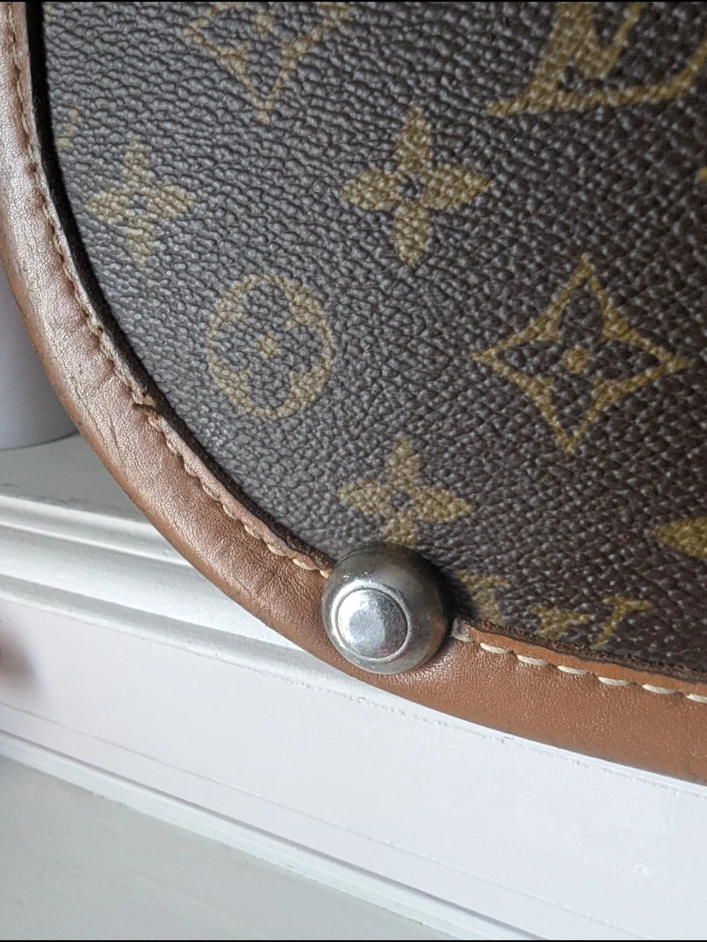 Louis Vuitton Monogram Canvas Brown Top-Handle Bag